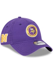 New Era Minnesota Vikings 2024 Sideline 9TWENTY Adjustable Hat - Purple