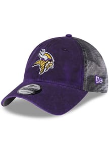 New Era Minnesota Vikings Team Slick 9TWENTY Adjustable Hat - Purple