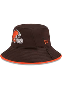 New Era Cleveland Browns Brown Tech Mens Bucket Hat