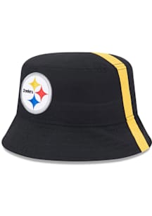New Era Pittsburgh Steelers Black Helmet Mens Bucket Hat
