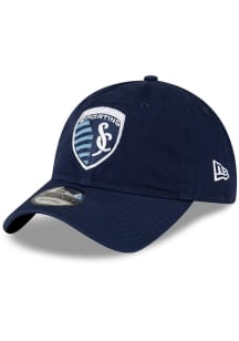 New Era Sporting Kansas City Core Classic 2.0 Adjustable Hat - Navy Blue