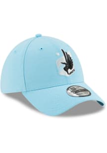 New Era Minnesota United FC Mens Light Blue Team Classic Flex Hat