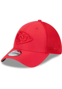 New Era Kansas City Chiefs Mens Red OTC Team Tone 39THIRTY Flex Hat