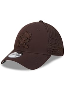 New Era Cleveland Browns Mens Brown OTC Team Tone 39THIRTY Flex Hat