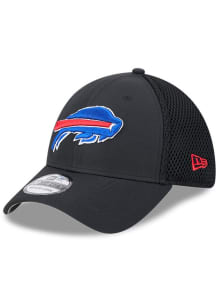 New Era Buffalo Bills Mens Black Team Tone 39THIRTY Flex Hat