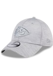 New Era Kansas City Chiefs Mens Grey Tech GRA 39THIRTY Flex Hat