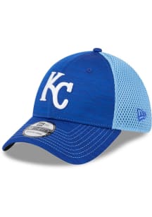 New Era Kansas City Royals Mens Blue 2T Tech Neo 39THIRTY Flex Hat