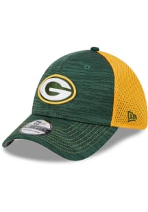 New Era Green Bay Packers Mens Green 2T Tech Neo 39THIRTY Flex Hat