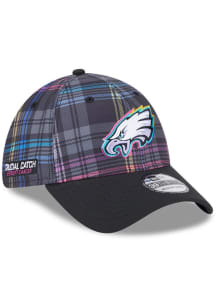 New Era Philadelphia Eagles Mens Black 2024 Crucial Catch 39THIRTY Flex Hat