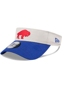 New Era Buffalo Bills Mens Grey 2024 Sideline Historic Adjustable Visor