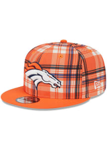 New Era Denver Broncos Orange 2024 Sideline Statement 9FIFTY Mens Snapback Hat