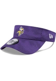 New Era Minnesota Vikings Mens Purple 2024 Sideline Adjustable Visor