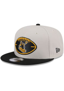 New Era Pittsburgh Steelers Grey 2024 Sideline Historic 9FIFTY Mens Snapback Hat