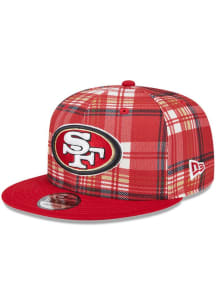New Era San Francisco 49ers Red 2024 Sideline Statement 9FIFTY Mens Snapback Hat