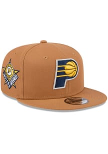 New Era Indiana Pacers Brown Color Pack OTC Logo 9FIFTY Mens Snapback Hat