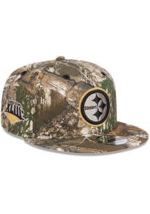 New Era Pittsburgh Steelers Green Camo 9FIFTY Mens Snapback Hat