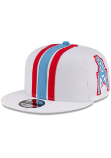 New Era Houston Oilers White Helmet 9FIFTY Mens Snapback Hat