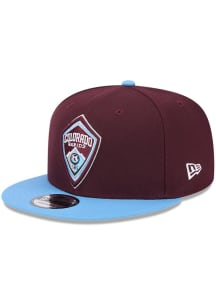 New Era Colorado Rapids Maroon 2T Evergreen 9FIFTY Mens Snapback Hat