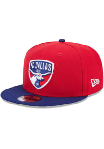 New Era FC Dallas Red 2T Evergreen 9FIFTY Mens Snapback Hat