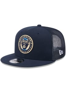 New Era Philadelphia Union Navy Blue Evergreen Trucker 9FIFTY Mens Snapback Hat