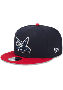 New Era Texas Rangers Blue 2T Evergreen 9FIFTY Mens Snapback Hat