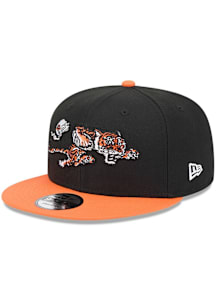 New Era Cincinnati Bengals Black 2T Evergreen 9FIFTY Mens Snapback Hat