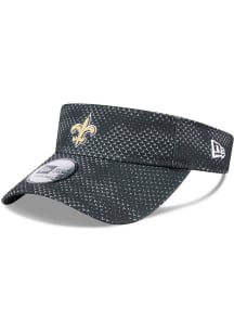 New Era New Orleans Saints Mens Black 2024 Sideline Adjustable Visor