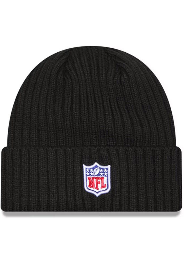 Philadelphia Eagles New Era BLACK 2024 Crucial Catch Tech Knit Hat