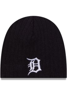 New Era Detroit Tigers Evergreen Mini Fan Baby Knit Hat - Navy Blue