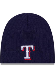 New Era Texas Rangers Evergreen Mini Fan Baby Knit Hat - Blue