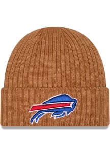 New Era Buffalo Bills Brown Color Pack OTC Logo Cuff Mens Knit Hat