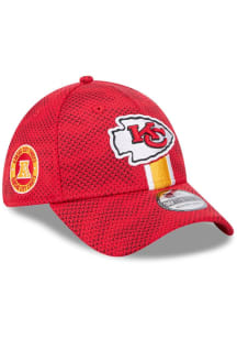 New Era Kansas City Chiefs Red 2024 Sideline OTC JR 39THIRTY Youth Flex Hat