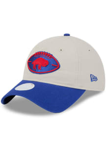 New Era Buffalo Bills Grey 2024 Sideline Historic W 9TWENTY Womens Adjustable Hat