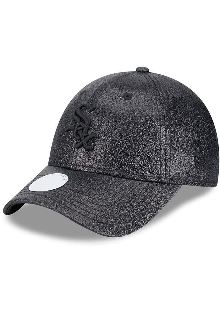 Chicago White Sox New Era Womens BLACK Sparkly 9FORTY