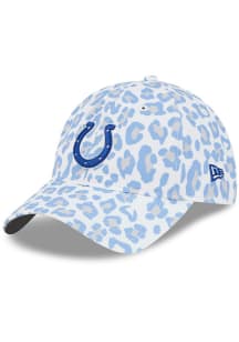 New Era Indianapolis Colts White OTC Active Catty 9TWENTY Womens Adjustable Hat