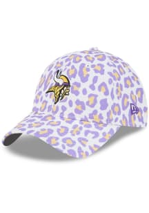 New Era Minnesota Vikings White OTC Active Catty 9TWENTY Womens Adjustable Hat