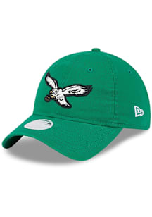 New Era Philadelphia Eagles Kelly Green Evergreen W Glitter 9TWENTY Womens Adjustable Hat