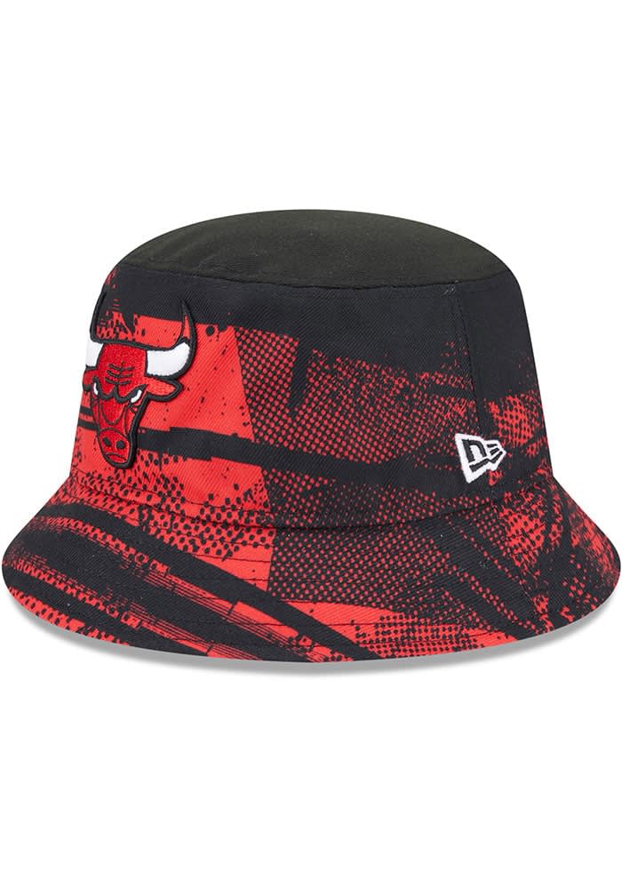New Era Chicago Bulls BLACK NBA24 Tip Off Bucket Bucket Hat
