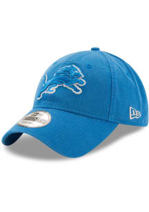New Era Detroit Lions Core Classic 2.0 9TWENTY Adjustable Hat - Blue