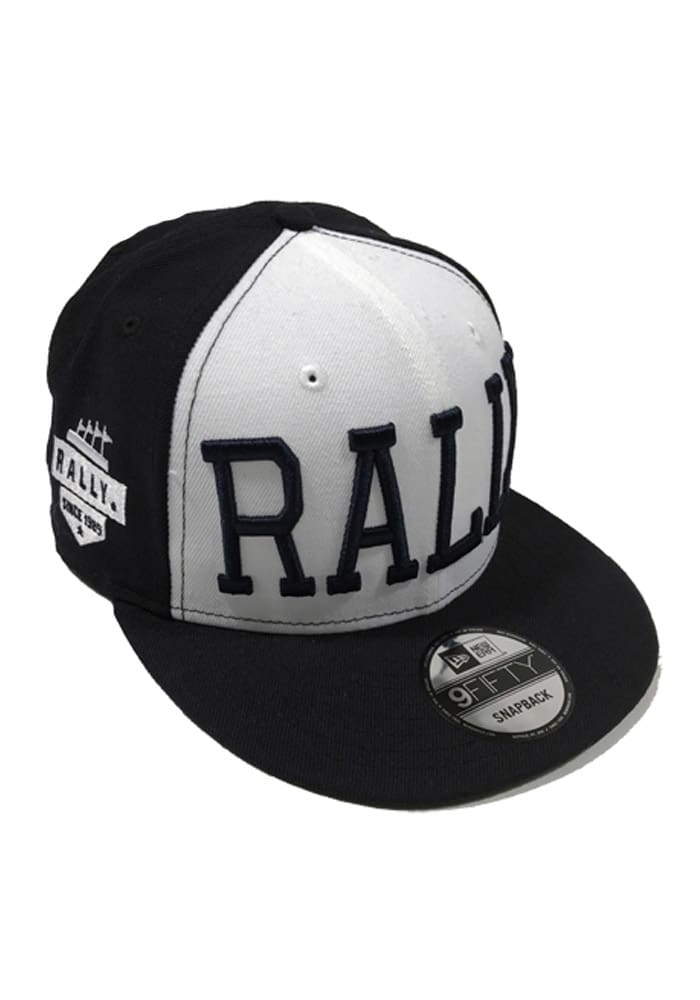 New Era RALLY Navy Blue 9FIFTY Mens Snapback Hat