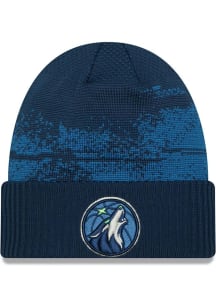 New Era Minnesota Timberwolves Blue NBA24 Tip Off Knit Mens Knit Hat