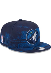 New Era Minnesota Timberwolves Blue NBA24 Tip Off 9FIFTY Mens Snapback Hat