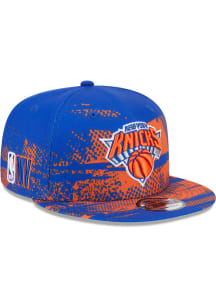 New Era New York Knicks Blue NBA24 Tip Off 9FIFTY Mens Snapback Hat