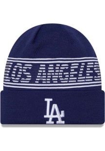 New Era Los Angeles Dodgers Blue MLB City CNCT Knit Mens Knit Hat