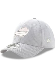 New Era Buffalo Bills Mens White 39THIRTY Design Flex Hat