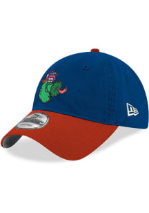 New Era Philadelphia Phillies Replica 2024 Batting Practice Logo 9TWENTY Adjustable Hat - Blue