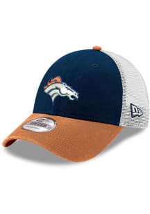 New Era Denver Broncos 3T STM Visor Trucker 9FORTY Adjustable Hat - Navy Blue