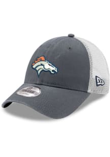 New Era Denver Broncos 2T Trucker 9FORTY Adjustable Hat - Graphite