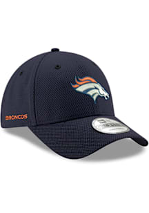 New Era Denver Broncos Stretch Snap 9FORTY Adjustable Hat - Navy Blue