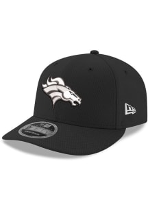 New Era Denver Broncos White Logo Diamond Era LP 9FIFTY Adjustable Hat - Black